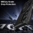 Vaku ® Oppo A38 Astor Military Grade Armor Protective Case with Ring Bracket Kickstand Back cover