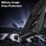 Vaku ® Oppo Reno10 Pro 5G Astor Military Grade Armor Protective Case with Ring Bracket Kickstand Back cover