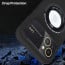 Vaku ® Apple iPhone 15 Plus Polarized Magnetic Magpro Camera Lens Protector Logo Hole Back Cover
