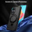 Vaku ® Astor Military Grade Armor Protective Case with Ring Bracket Kickstand Back cover