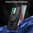 Vaku ® Vivo Y27 Astor Military Grade Armor Protective Case with Ring Bracket Kickstand Back cover
