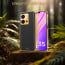 Vaku ® Vivo Y35 4G Luxemberg Leather Pattern Gold Electroplated Soft TPU Back Cover