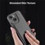 Vaku ® Apple iPhone 14 Plus PU Leather Texture Soft Non-Slip Grip TPU Shockproof Phone Case Back Cover