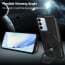 Vaku ® Vivo V27 5G Astor Military Grade Armor Protective Case with Ring Bracket Kickstand Back cover