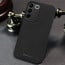 Vaku ® Vivo V27 5G Luxe Premium Leather Stitched Non-Slip Grip Protective Back Cover
