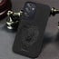 Vaku ® Samsung Galaxy F15 5G Lion Embossed Luxury Designer Leather Protective Back Cover