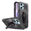 Vaku ® Xiaomi Redmi Note 12 Pro Vanguard Military Grade Armor Case with Metal Belt Clip Kickstand Back Cover