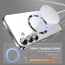 Vaku ® Samsung Galaxy A16 5G Luxury Electroplated Magnetic Magsafe Camera Protection TPU Back Cover Case