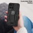 Vaku ® Vivo Y21 Valor Military Grade Armor Case with Built-in Kickstand Shockproof Back Cover