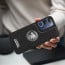 Vaku ® Vivo Y29 5G Regal Shield Metal Lion Engraved Leather Protective Back Cover