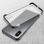 VAKU ® Apple iPhone XS Max Frameless Semi Transparent Cover (Ring not Included)