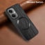 Vaku ® OnePlus Nord CE 3 5G Diamond Plume Pattern Magnetic Magsafe Matte Soft-Touch Texture Back Cover