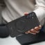 Vaku ® Samsung Galaxy F15 5G Maxtron Leather Stitched Magnetic Magsafe Non-Slip Grip Shockproof Back Cover