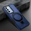 Vaku ® Vivo V27 5G Astor Military Grade Armor Protective Case with Ring Bracket Kickstand Back cover