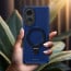 Vaku ® Oppo A78 5G Astor Military Grade Armor Protective Case with Ring Bracket Kickstand Back cover