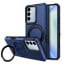 Vaku ® Vivo V27 5G Astor Military Grade Armor Protective Case with Ring Bracket Kickstand Back cover