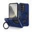 Vaku ® Samsung Galaxy S24 5G Astor Military Grade Armor Protective Case with Ring Bracket Kickstand Back cover