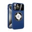 Vaku ® Apple iPhone 15 Pro Max Polarized Magnetic Magpro Camera Lens Protector Logo Hole Back Cover