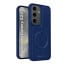 Vaku ® Samsung Galaxy S24 Maxtron Leather Stitched Magnetic Magsafe Non-Slip Grip Shockproof Back Cover