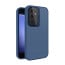 Vaku ® Samsung Galaxy S23 Ultra Rime Frosted Translucent Camera Protector Case with Built-in Stash Stand Back Cover