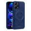 Vaku ® Xiaomi Redmi Note 12 Pro Maxtron Leather Stitched Magnetic Magsafe Non-Slip Grip Shockproof Back Cover
