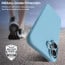 Vaku Luxos ® Apple iPhone 16 Plus Liquid Silicone Slim Protective Shockproof Phone Back Cover with Anti-Scratch Microfiber Lining