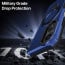 Vaku ® Oppo A58 Astor Military Grade Armor Protective Case with Ring Bracket Kickstand Back cover