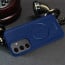 Vaku ® Samsung Galaxy S24 Maxtron Leather Stitched Magnetic Magsafe Non-Slip Grip Shockproof Back Cover