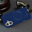 Vaku ® Apple iPhone 16 Maxtron Leather Stitched Magnetic Magsafe Non-Slip Grip Shockproof Back Cover