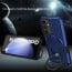 Vaku ® Samsung Galaxy S23 FE Astor Military Grade Armor Protective Case with Ring Bracket Kickstand Back cover