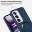Vaku ® Oppo Reno12 Pro Diamond Plume Pattern Magnetic Magsafe Matte Soft-Touch Texture Back Cover