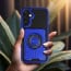Vaku Luxos ® Samsung Galaxy A34 5G Axion Armor Military Grade Protective Case with Magnetic Ring Holder Kickstand Back Cover