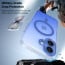 Vaku Luxos ® Apple iPhone 17 Triton Magpro Dual Matte Tone Scratch Resistant Camera Screen Protector Shockproof Protective Back Cover