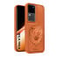 Vaku ® Vivo V30 5G Lion Embossed Luxury Designer Leather Protective Back Cover Case