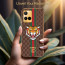 Vaku ® Vivo Y33s Lynx Leather Stitched Gold Electroplated Soft TPU Back Cover Case