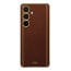 Vaku ® Samsung Galaxy A55 5G Luxemberg Leather Pattern Gold Electroplated Soft TPU Back Cover