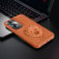 Vaku ® Oppo A79 5G Lion Embossed Luxury Designer Leather Protective Back Cover Case