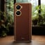 Vaku ® Vivo V29e 5G Luxemberg Leather Pattern Gold Electroplated Soft TPU Back Cover