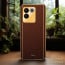 Vaku ® Vivo T2 Pro 5G Luxemberg Leather Pattern Gold Electroplated Soft TPU Back Cover