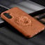 Vaku ® Samsung Galaxy A15 5G Lion Embossed Luxury Designer Leather Protective Back Cover Case