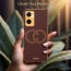 Vaku ® Oppo A96 4G Skylar Leather Pattern Gold Electroplated Soft TPU Back Cover