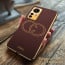 Vaku ® Xiaomi 12 Pro 5G Skylar Leather Pattern Gold Electroplated Soft TPU Back Cover