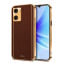 Vaku ® Oppo A77 4G Luxemberg Leather Pattern Gold Electroplated Soft TPU Back Cover