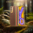 Vaku ® Vivo Y20 Felix Line Leather Pattern Gold Electroplated Soft TPU Back Cover Case