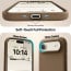 Vaku Luxos ® Apple iPhone 17 Air Liquid Silicone Slim Protective Shockproof Phone Back Cover with Anti-Scratch Microfiber Lining