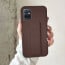 Vaku ® Vivo T1 5G Harbor Grip Multi-Functional Magnetic Vertical & Horizontal Stand Case TPU Back Cover