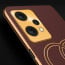 Vaku ® OnePlus Nord CE 2 Lite 5G Skylar Leather Pattern Gold Electroplated Soft TPU Back Cover