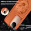 Vaku ® Vivo V40e 5G Lion Embossed Luxury Designer Leather Protective Back Cover
