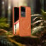 Vaku ® Vivo V30 5G Maxtron Leather Stitched Magnetic Magsafe Non-Slip Grip Shockproof Back Cover