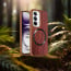 Vaku ® Oppo Reno12 Pro Diamond Plume Pattern Magnetic Magsafe Matte Soft-Touch Texture Back Cover